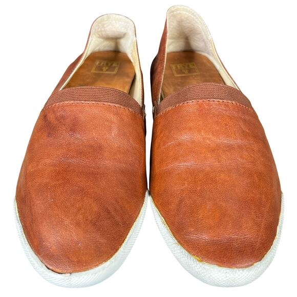 Frye Women’s Melanie Brown Leather Slip On Size US 9.5 - Picture 7 of 10